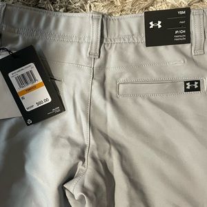 Boys light gray Under Armour pants